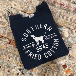 Southern fried cotton comfort color sweatshirt